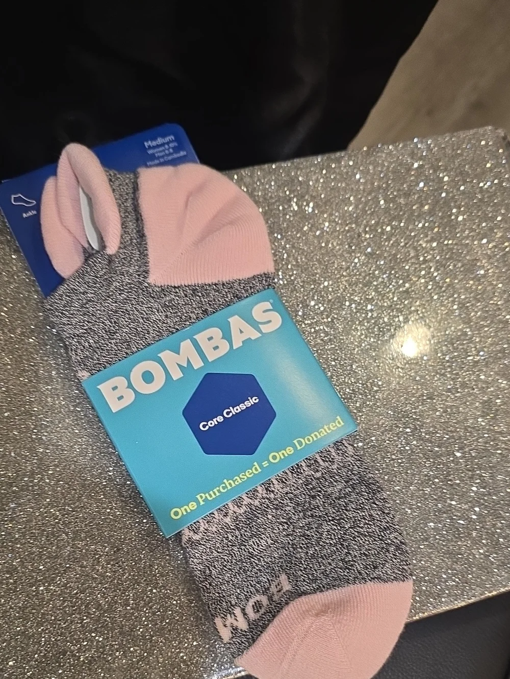 Bombas Original Ankle Socks- Baby Pink